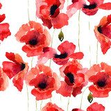 Red poppies suit you(r wall)