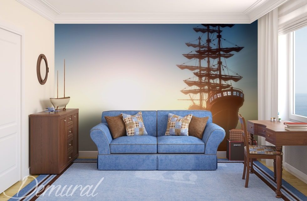 Full speed ahead Wall Murals Photo Wallpapers Vehicles Photo wallpapers Demural