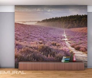 lavender hills provence wallpaper mural photo wallpapers demural