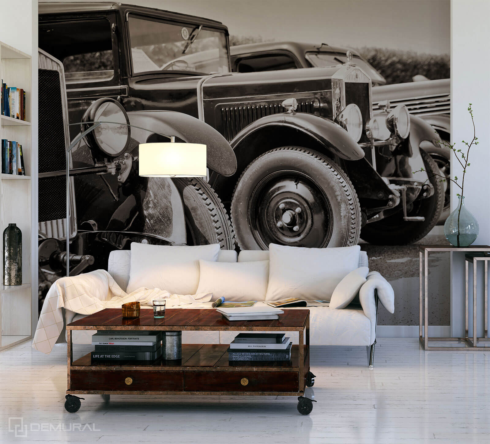 Photo wallpaper Antique cars - Photo wallpaper car - Demural