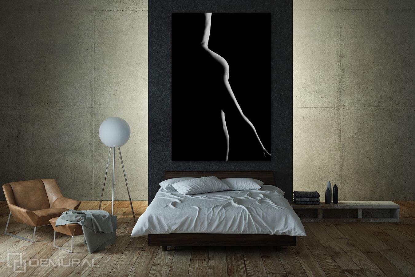 Canvas print The shape of sensuality - Act canvas print - Demural