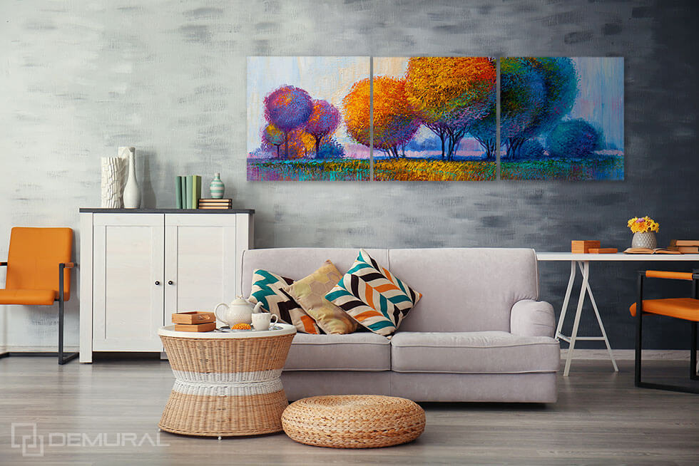 Oil painting grove - Paintings for the living room - Demural