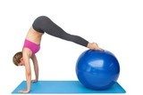 Exercising with Fitness Ball