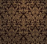 Golden royal patterns 