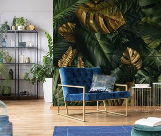 invite the jungle into your home living room wallpaper mural photo wallpapers demural