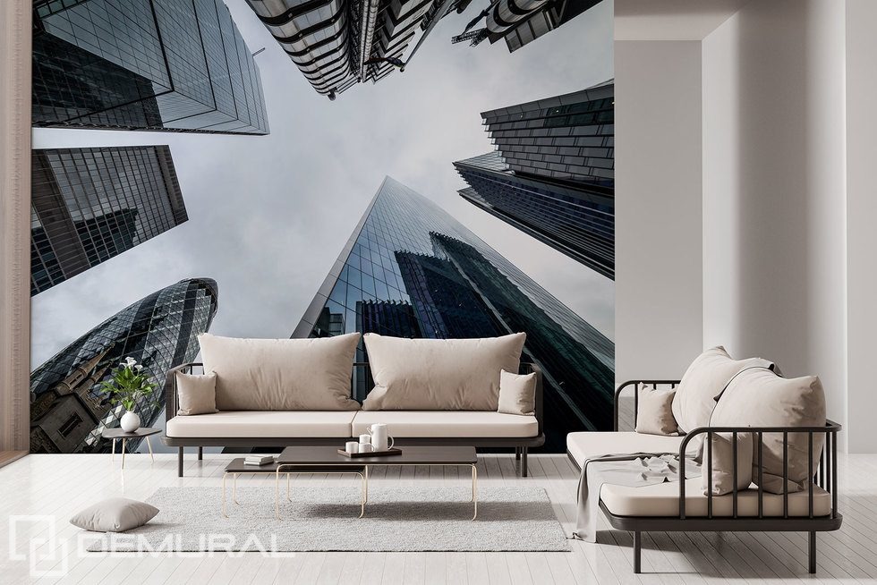 Lift your head up and look at the sky Living room wallpaper mural Photo wallpapers Demural