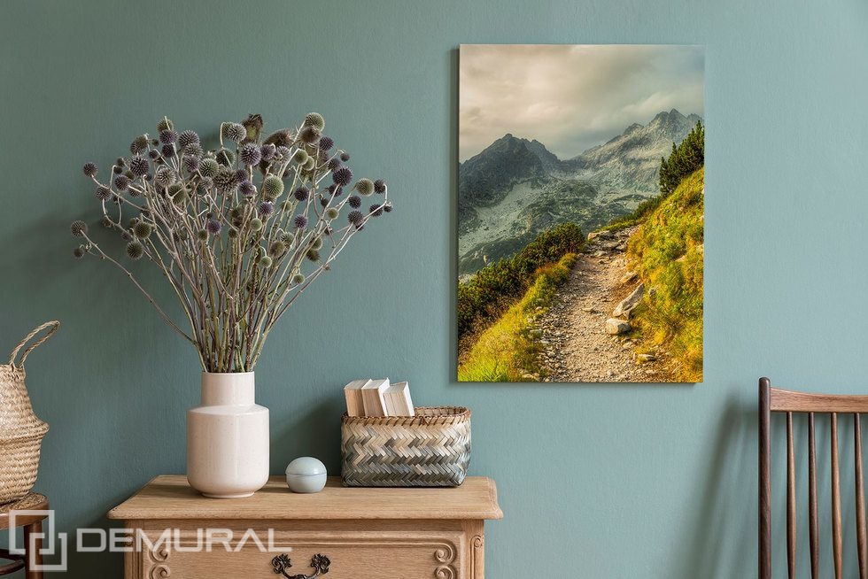 Mountain tour Canvas prints Landscapes Canvas prints Demural