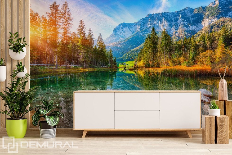 Is this a real view? - Landscapes wallpaper mural - Photo wallpapers |  Demural®