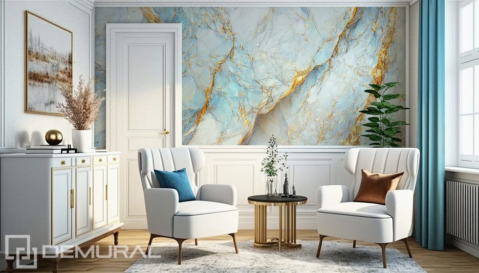 Three-dimensional marble? Patterns wallpaper mural Photo wallpapers Demural