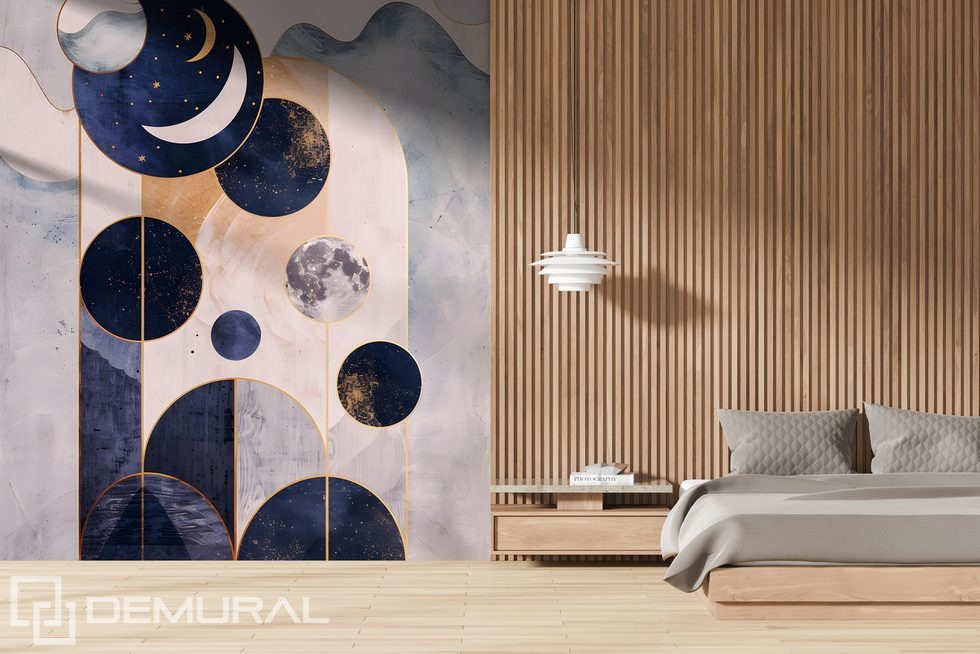 A great mood for relaxation Bedroom wallpaper mural Photo wallpapers Demural