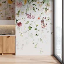 Flowers-levitate-in-the-air-flowers-wallpaper-mural-photo-wallpapers-demural