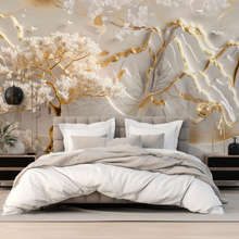 Three-dimensional-abstraction-with-gold-three-dimensional-wallpaper-mural-photo-wallpapers-demural