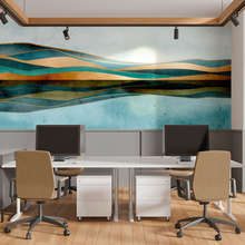 Morning-energy-over-the-water-surface-office-wallpaper-mural-photo-wallpapers-demural
