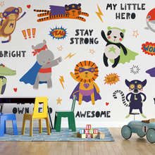 Colorful-heroes-of-everyday-adventures-childs-room-wallpaper-mural-photo-wallpapers-demural