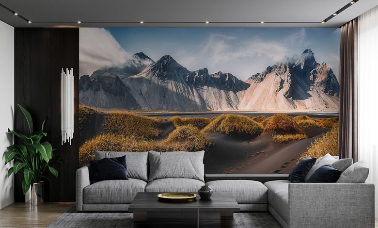 monumentality of nature in a raw version landscapes wallpaper mural photo wallpapers demural