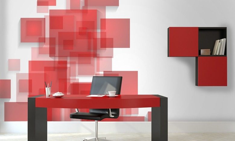 controlled chaos office wallpaper mural photo wallpapers demural