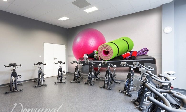 photo decoration and fit motivation fitness club wallpaper mural photo wallpapers demural