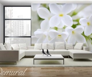 a summer house in a living room living room wallpaper mural photo wallpapers demural