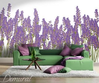 born to the purple flowers wallpaper mural photo wallpapers demural