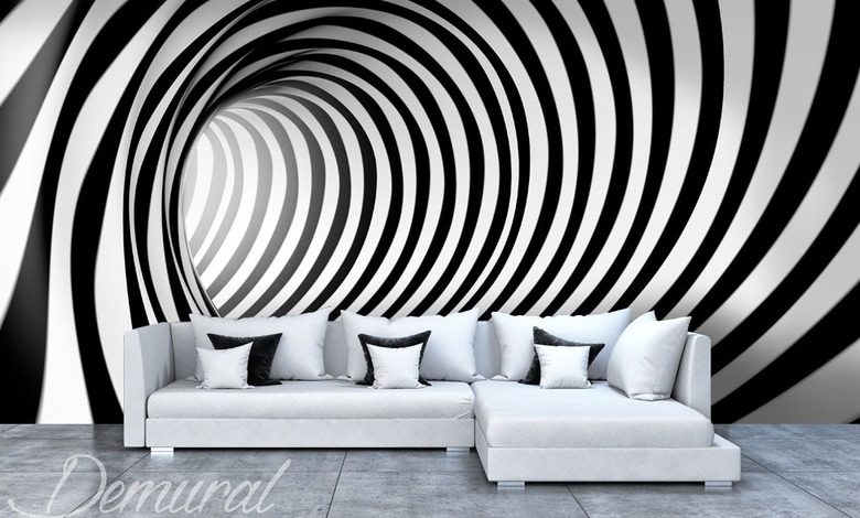 one two three black and white wallpaper mural photo wallpapers demural