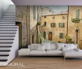 a siesta in a living room streets wallpaper mural photo wallpapers demural