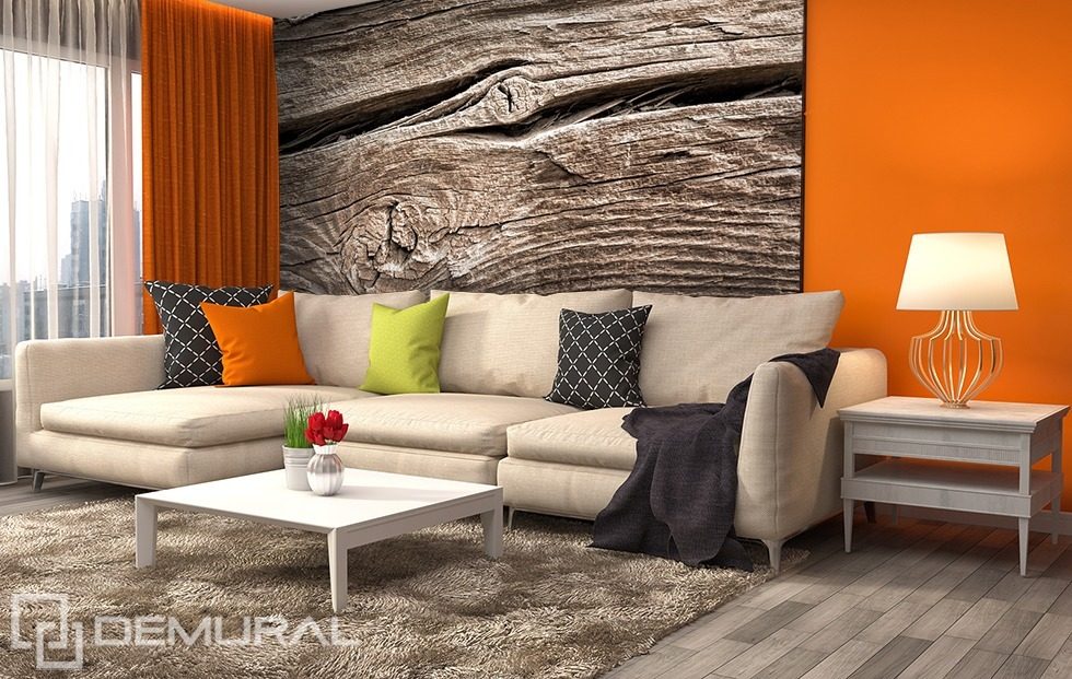 The wood fits my - wall Patterns wallpaper mural Photo wallpapers Demural