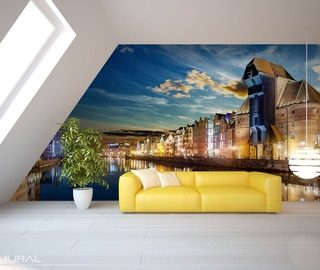architecture inside the room living room wallpaper mural photo wallpapers demural