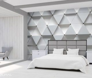 the whiteness of the geometric modernity three dimensional wallpaper mural photo wallpapers demural