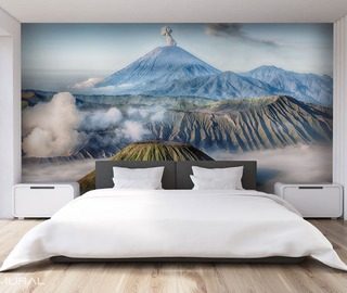 mountain afterimages the magic of the world oriental wallpaper mural photo wallpapers demural