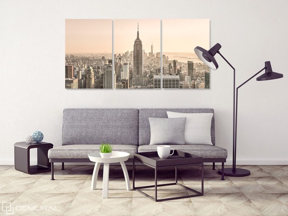 At the morning of the urban jungle Canvas prints Cities Canvas prints Demural