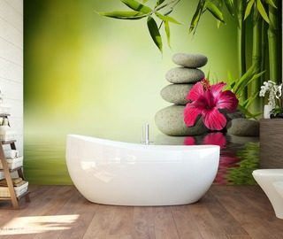 out of love for the natural bathroom wallpaper mural photo wallpapers demural