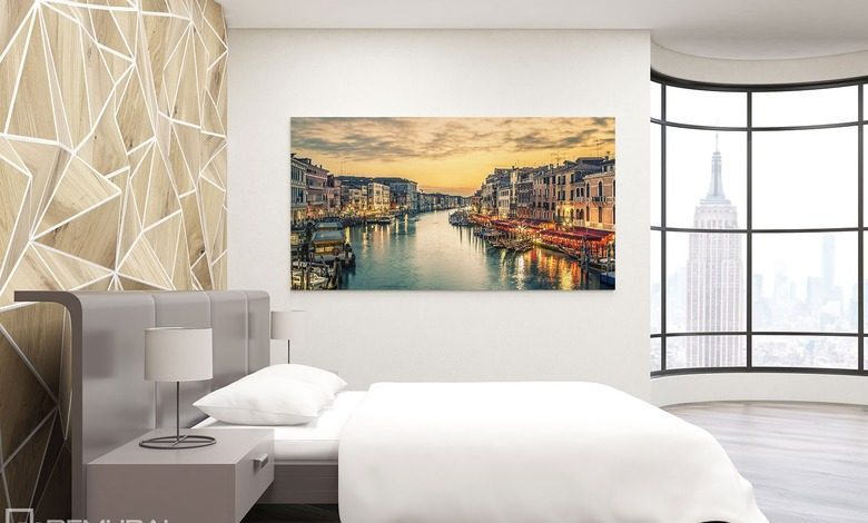 the dreams of flowing water canvas prints in bedroom canvas prints demural