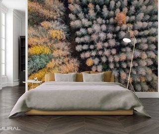 the power of three dimensional forest wallpaper mural photo wallpapers demural