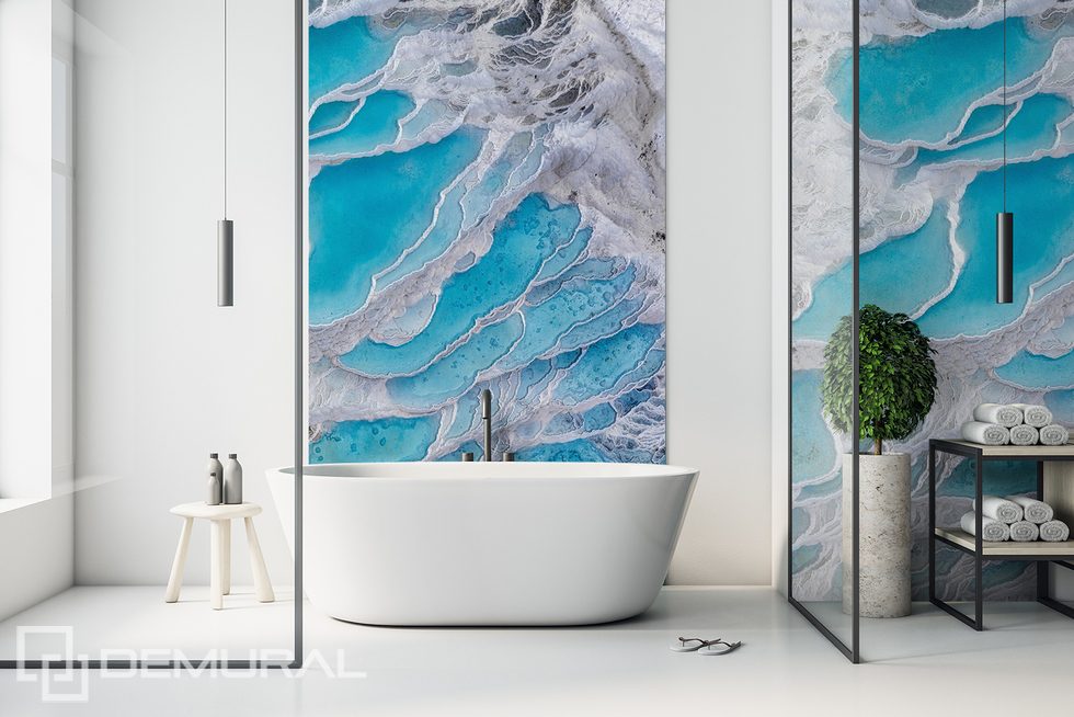 Sea mélange - condensed beauty Bathroom wallpaper mural Photo wallpapers Demural