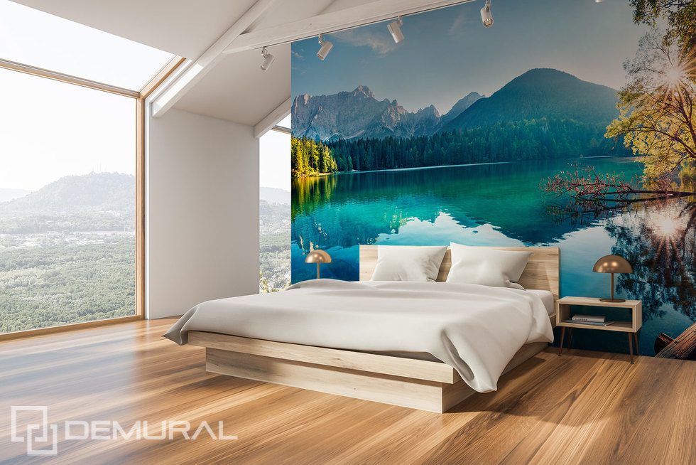 The lake house is a great choice Bedroom wallpaper mural Photo wallpapers Demural