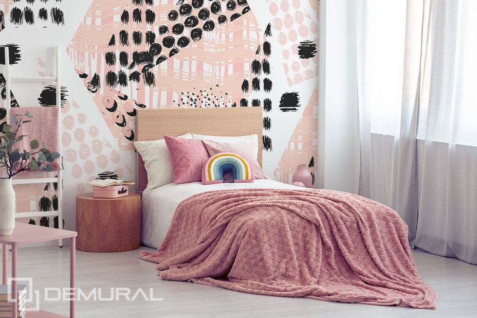 The spectacular chaos of artistic abstraction Teenager's room wallpaper, mural Photo wallpapers Demural